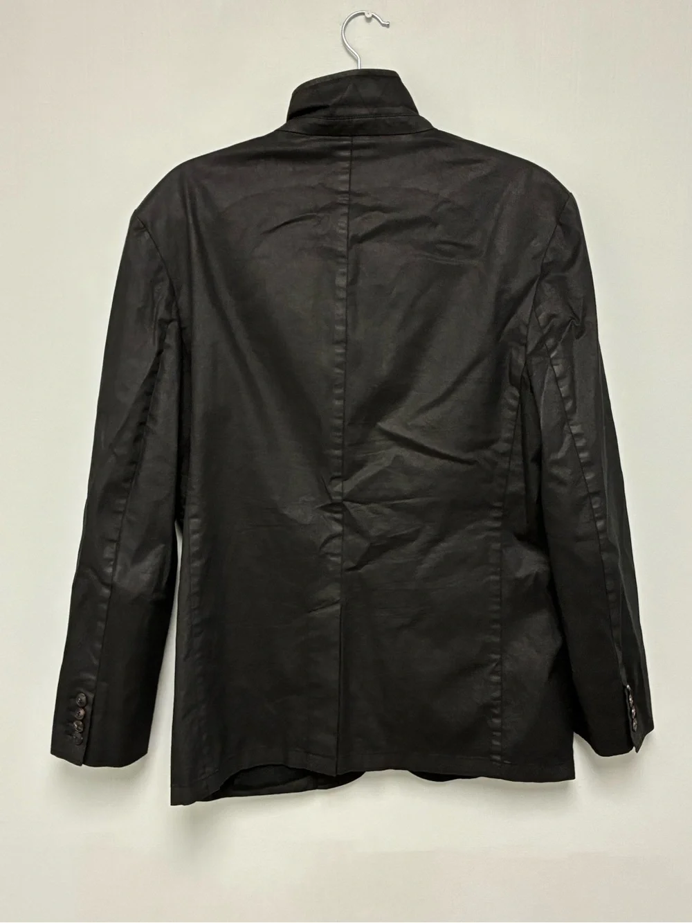 John Varvatos Collection Coated Stand collar Jacket Size EU 50 USA 40
